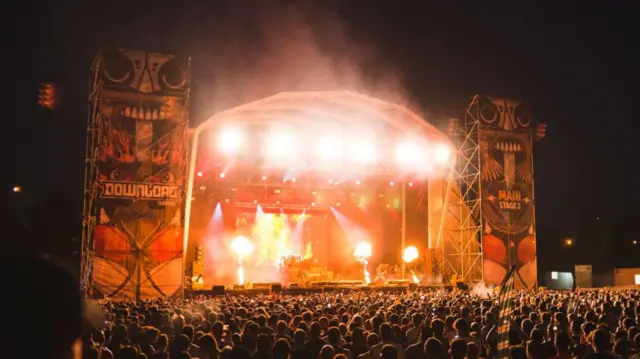 Download Festival stage in 2019