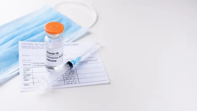 Vial of Covid-19 vaccine