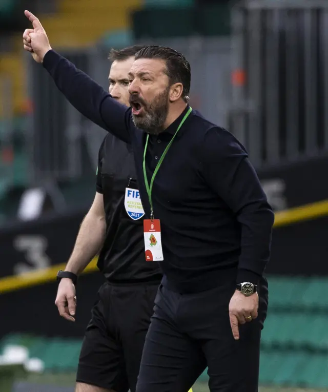 Derek McInnes felt his side deserved a point