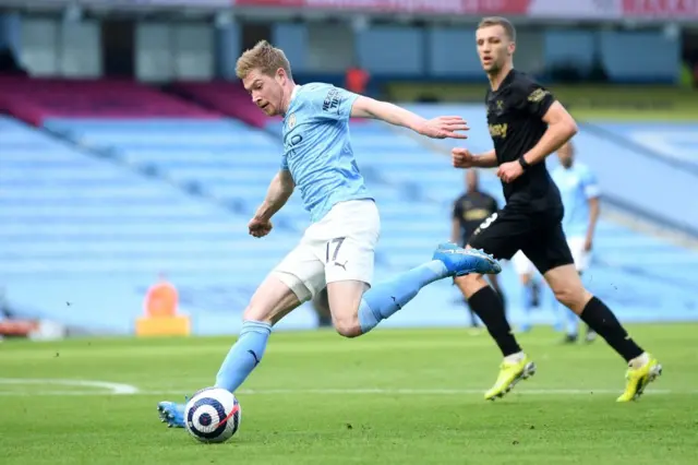 Man City's Kevin de Bruyne