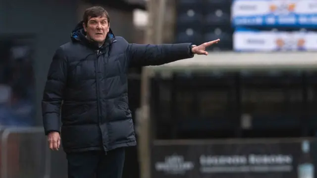 Tommy Wright picked up his first point for Kilmarnock