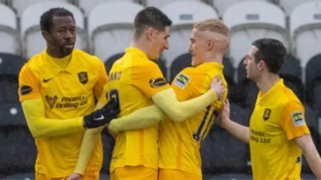 Livingston celebrate