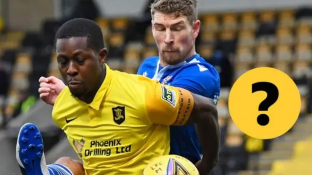 Livingston's Marvin Bartley and St Johnstone's David Wotherspoon