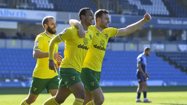 Adam Idah celebrates