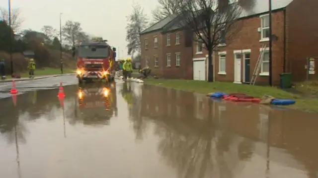 Flooding in Houghton-le-Spring