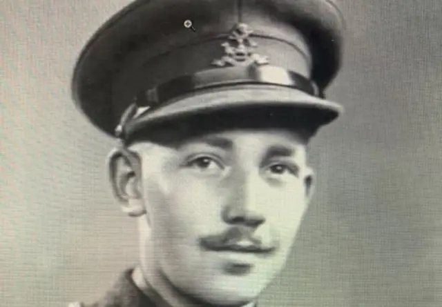 Captain Tom Moore in uniform (undated image)