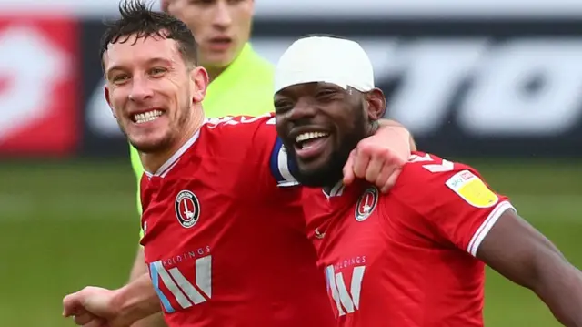 Charlton celebrate