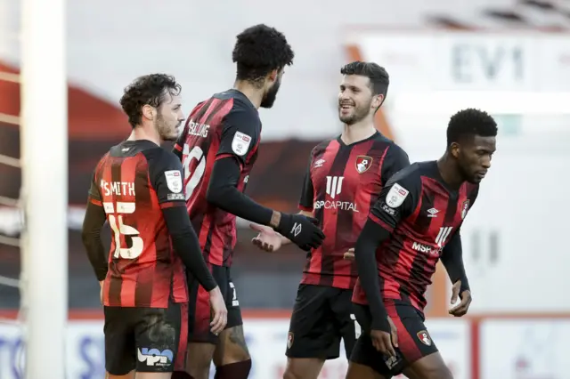 Bournemouth celebrate