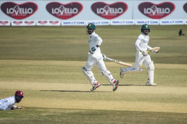 Bangladesh batsmen against West Indies