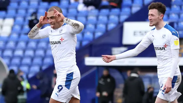 Tranmere celebrate