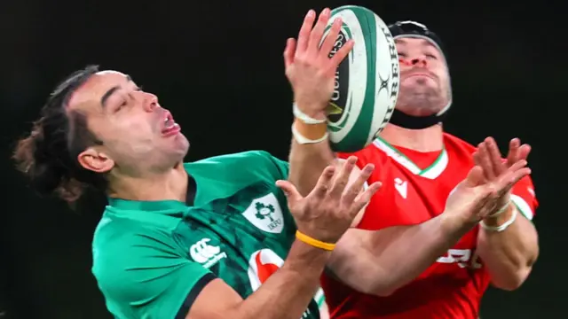 James Lowe and Leigh Halfpenny