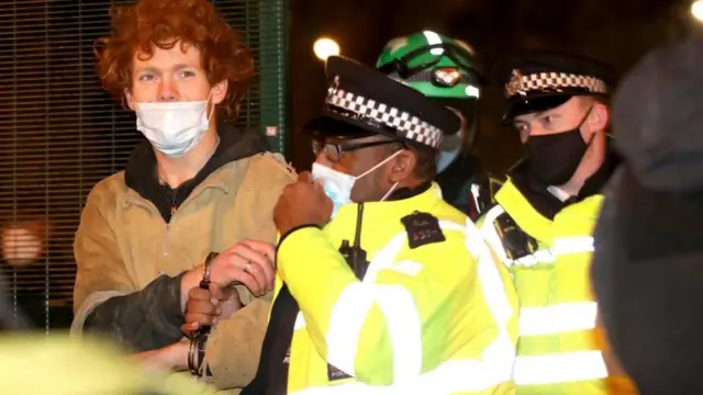 Lazer Sandford spent 11 nights in the tunnel under Euston Square Gardens