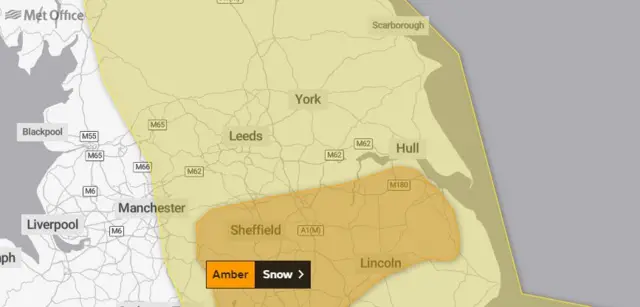 Weather warnings graphic