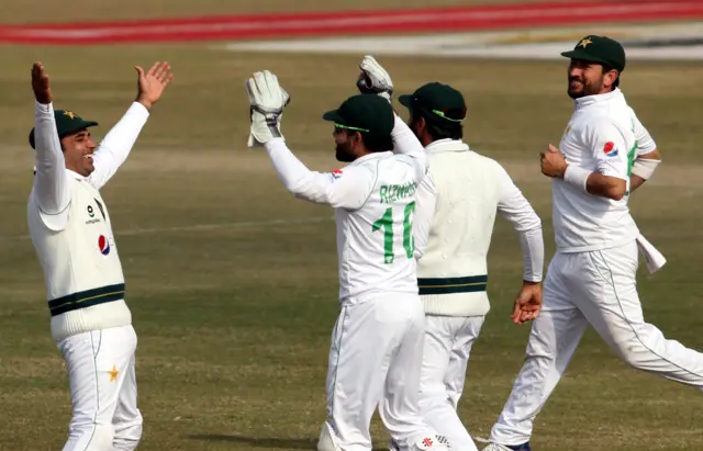 Pakistan take a wicket