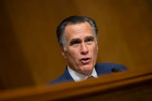 Utah Senator Mitt Romney