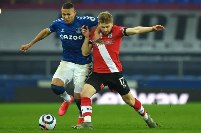 Richarlison and Stuart Armstrong