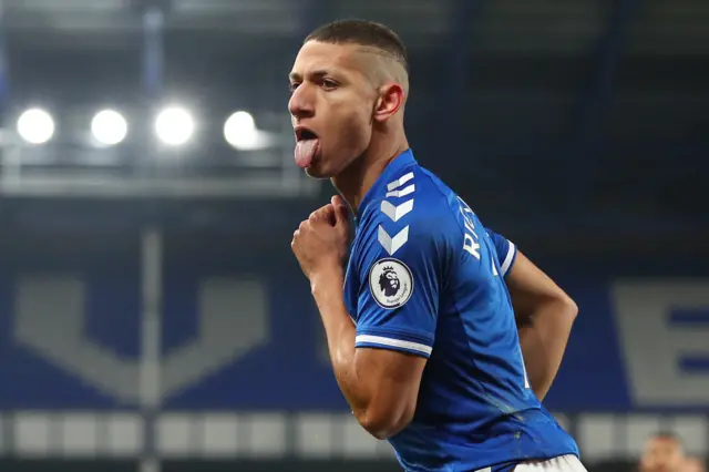 Richarlison celebrates