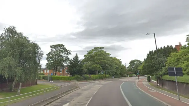 Yarm Road and the junction with Newsam Road