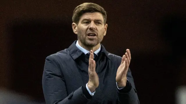 Rangers manager Steven Gerrard