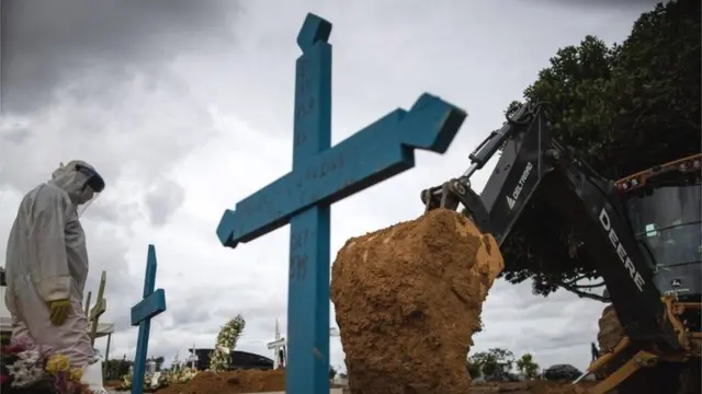 Graveyard in Brazil