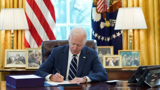 US President Joe Biden
