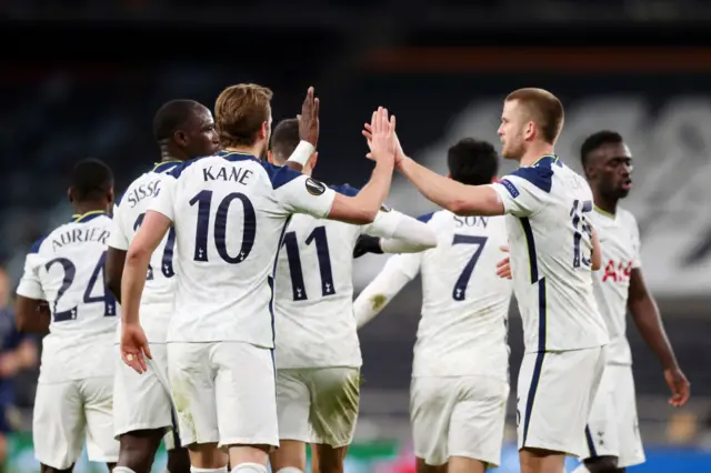 Harry Kane scores for Tottenham