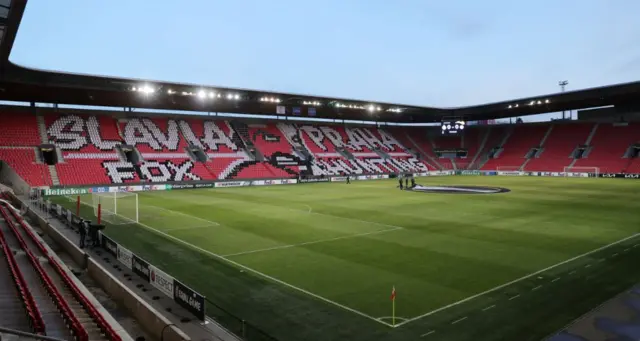 Slavia Prague's Sinobo Stadium