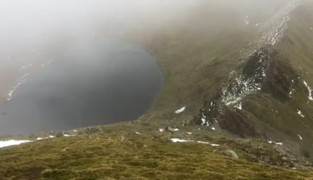 Helvellyn down to Striding Edge