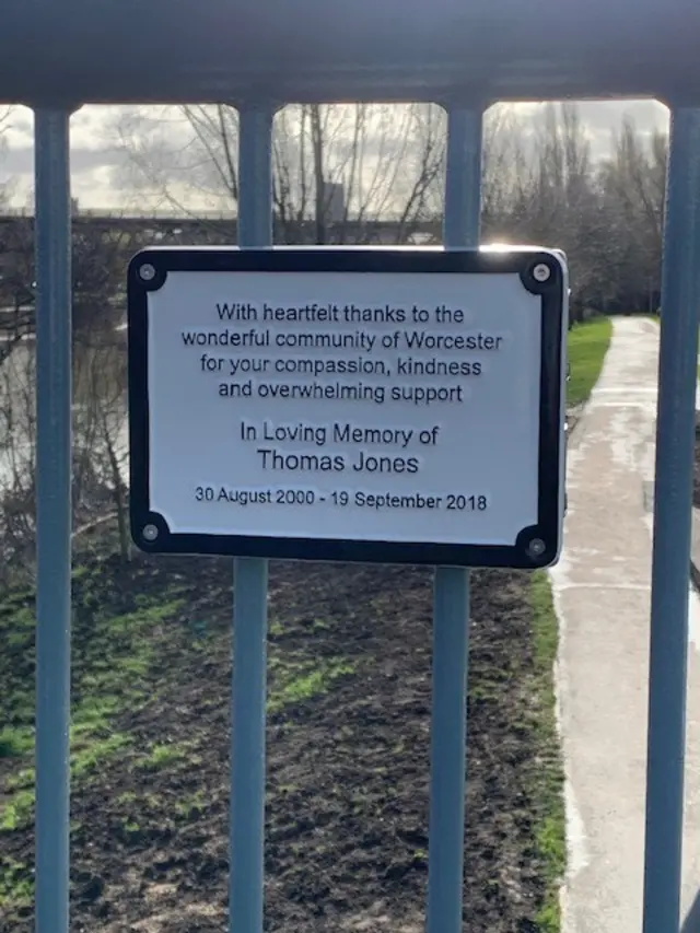 The plaque