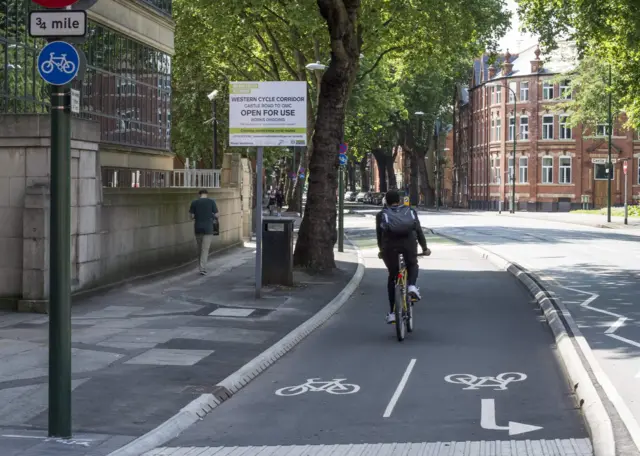 Cycling in Nottingham