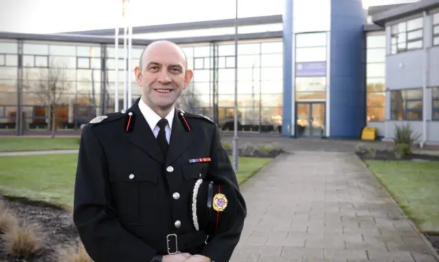 Ass Ch fire officer Peter Heath