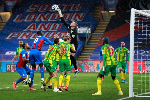 West Brom keeper Sam Johnstone