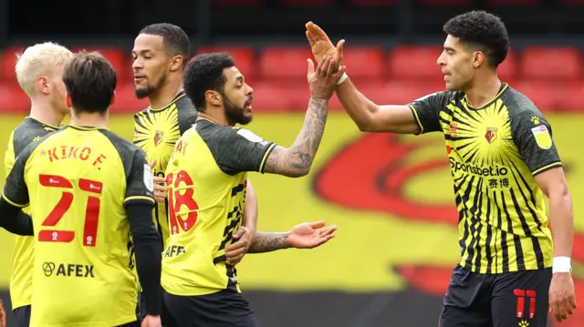 Watford celebrate