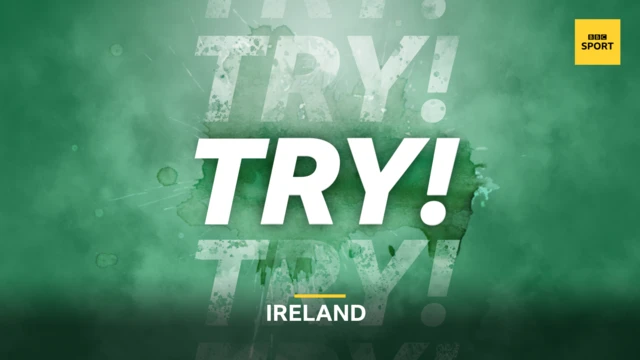 Ireland try