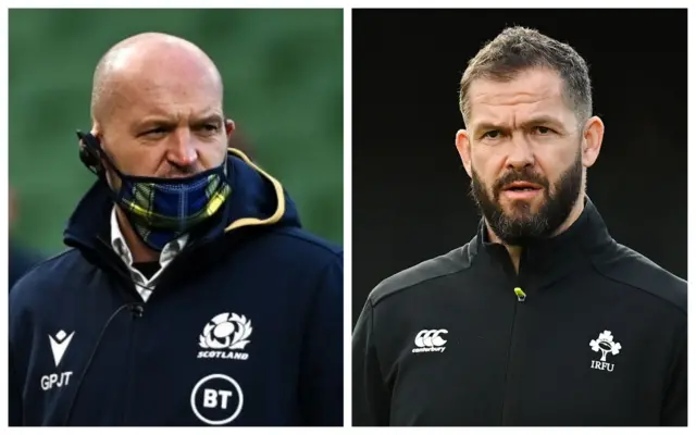 Gregor Townsend and Andy Farrell