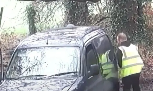 CCTV of suspected fly-tippers