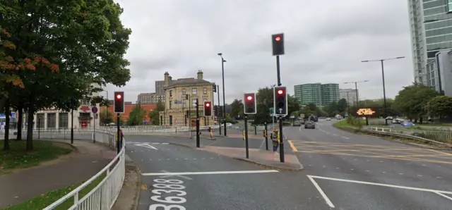 Junction with London Road and St Mary’s Gate