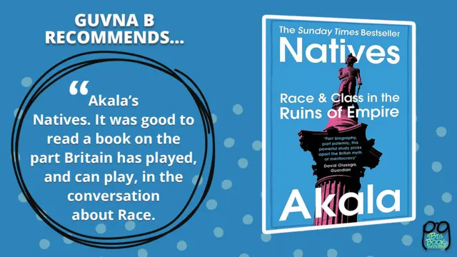Guvna B's lockdown recommendation: Natives by Akala