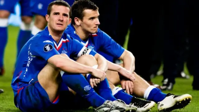 Rangers' Barry Ferguson and Lee McCulloch