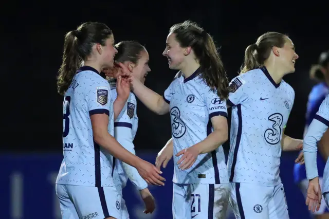 Chelsea celebrate