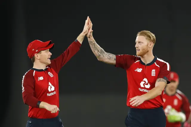 Eoin Morgan & Ben Stokes