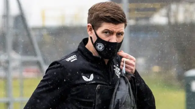 Rangers manager Steven Gerrard