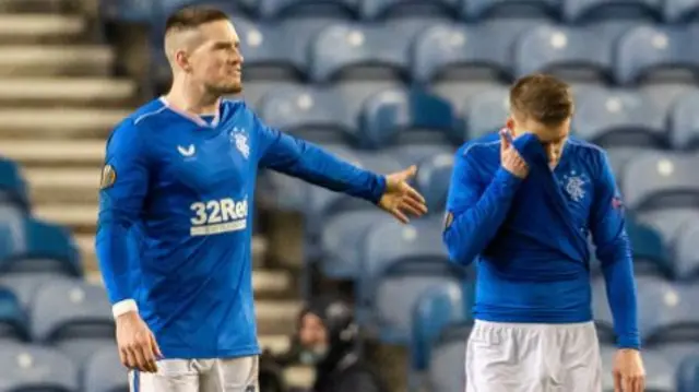 Rangers' Ryan Kent and Steven Davis