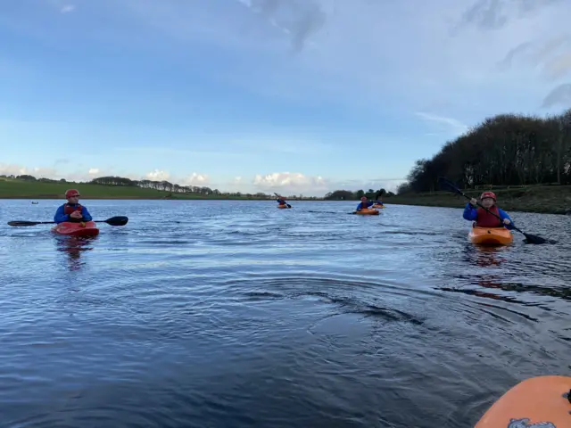 Kayaking