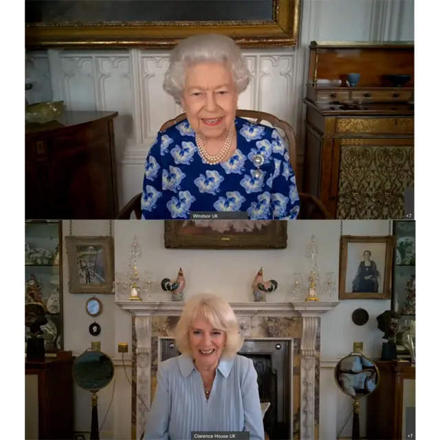 The Queen and The Duchess of Cornwall