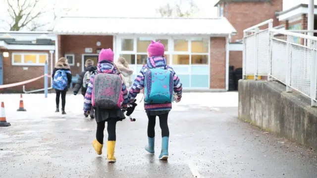 school children