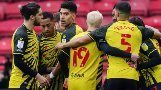 Watford celebrate