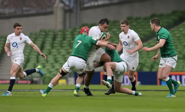 Billy Vunipola carried