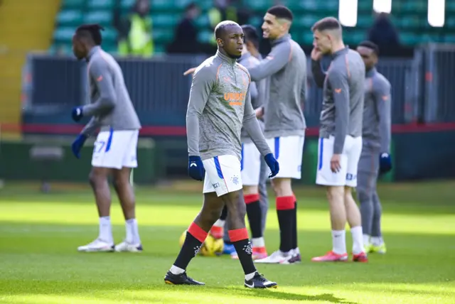 Glen Kamara at Celtic Park