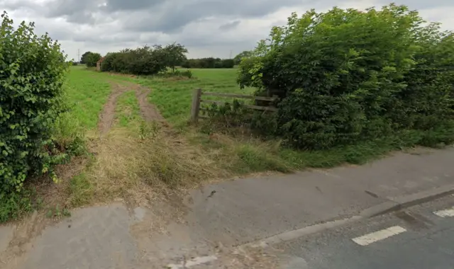 Farm gate on Murton Way